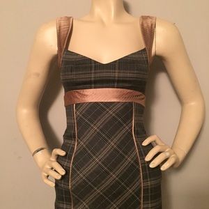 Plaid Bebe dress